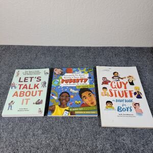 3 Boys Puberty Body Book Lot Guy Stuff Lets Talk About It Curious Boys Sexuality